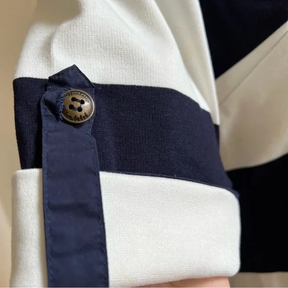 Burberry Sports Tennis Knit Striped Box Pleated Skirt Short Dress US6 - Picture 9 of 17